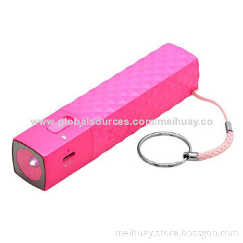 High Quality Emergency Mobile Phone Chargers, 2,600mAh (Samsung Galaxy), 18650 Battery Cell